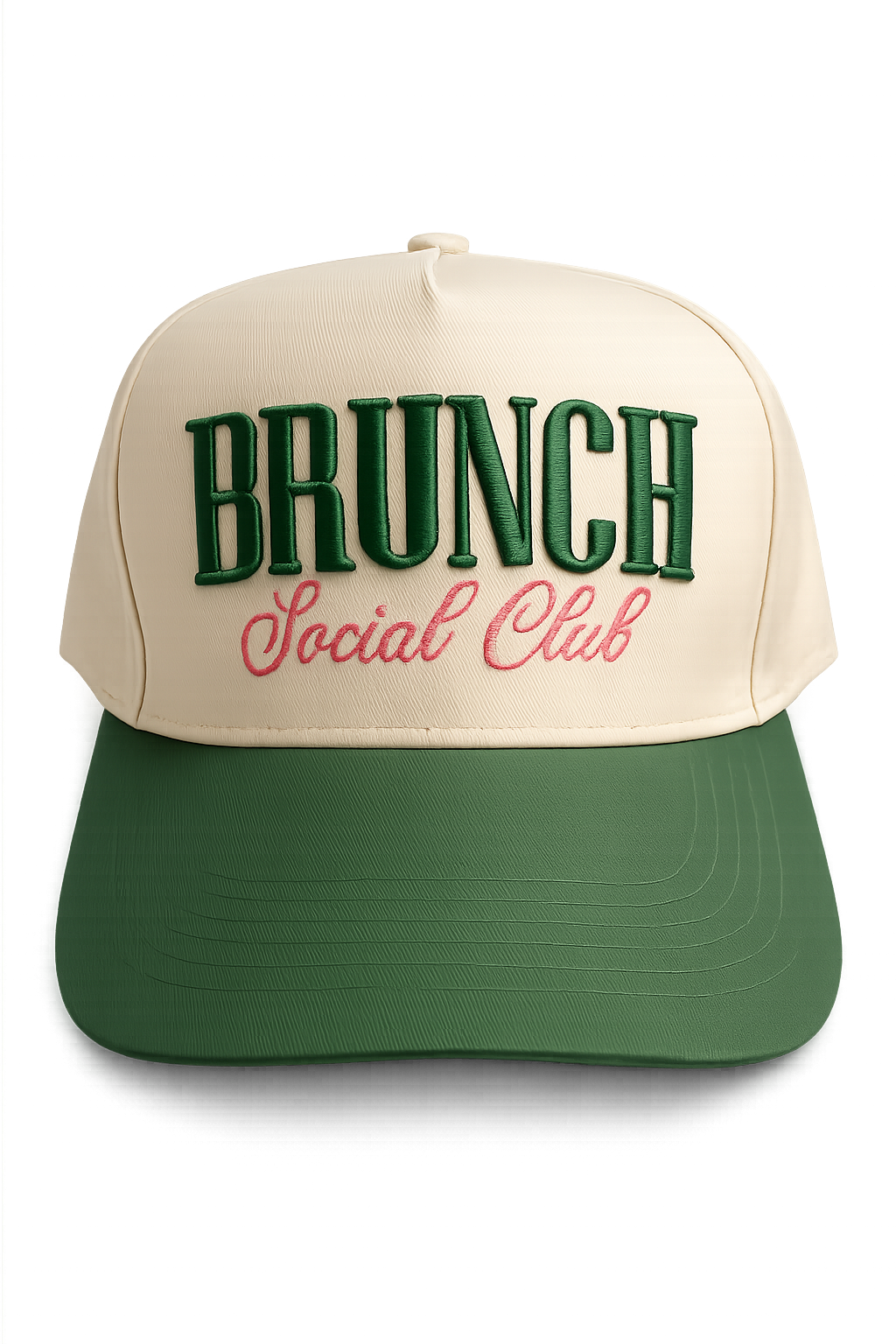 Brunch Social Club Embroidery Design